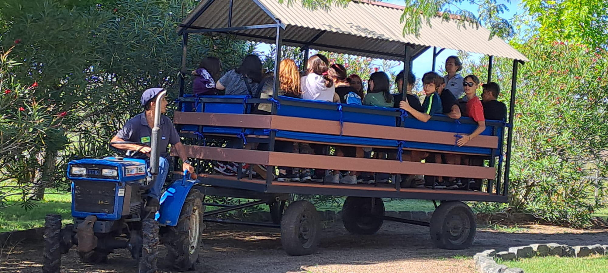 Paseos escolares, clases abiertas, actividades para liceales en Establecimiento El Timbó, Sosa Días, Canelones.